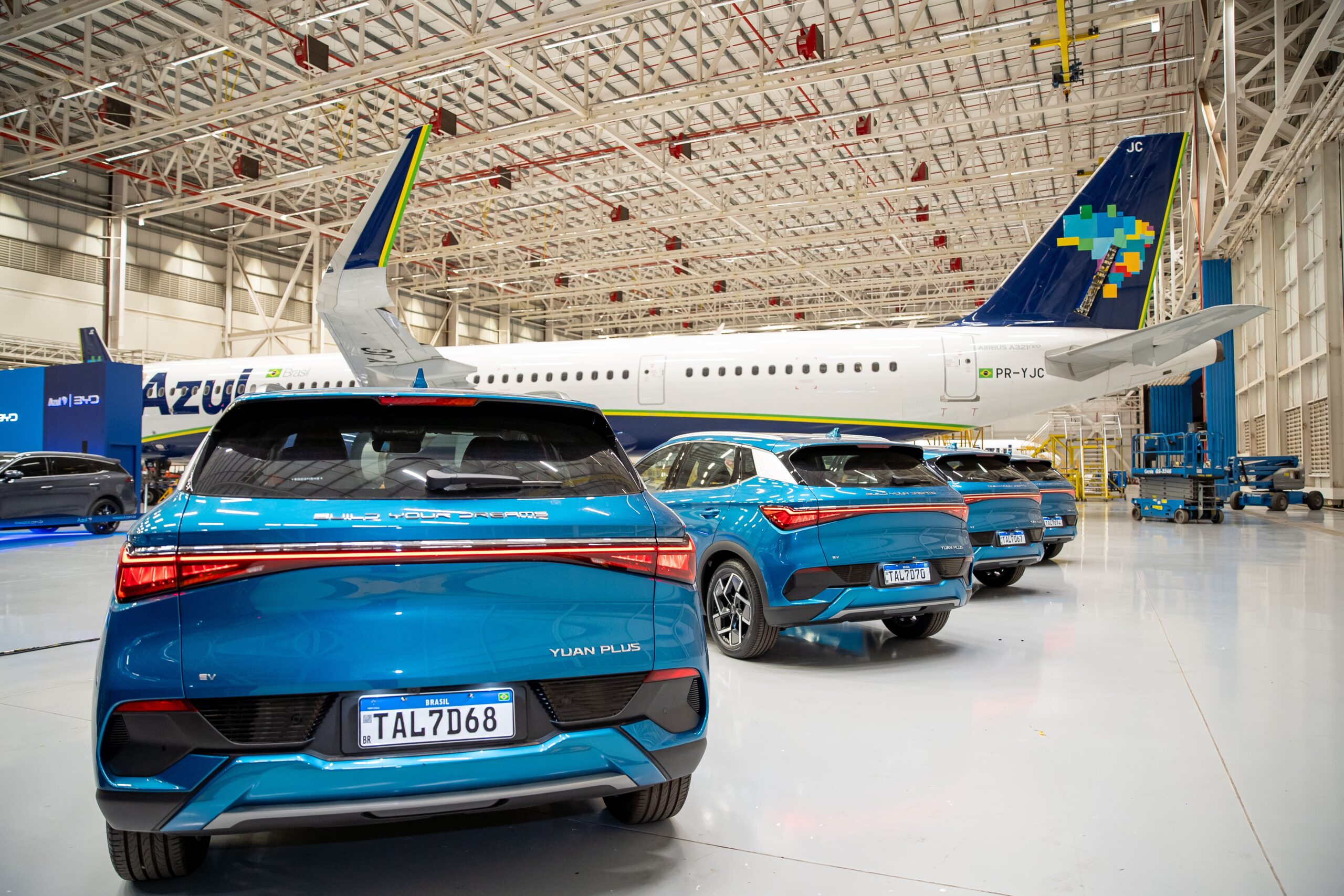 Azul e BYD anunciam parceria para novo serviço de Concierge da aérea 1 Azul e BYD Concierge 17SET24 Fotos Guilherme Mion 3 scaled Azul e BYD anunciam parceria para novo serviço de Concierge da aérea