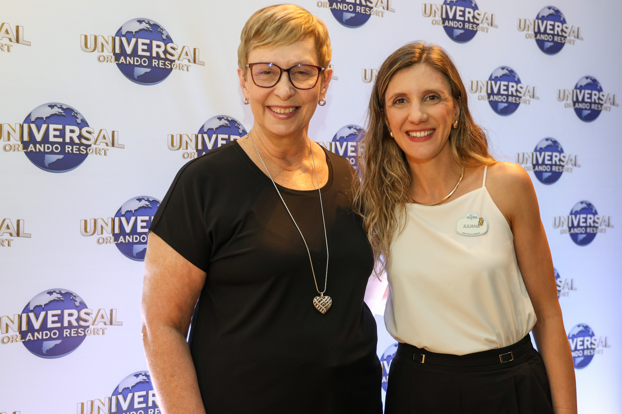 Bárbara Pícolo, da ETS e Juliana Baraldi, da Universal Destinations Bárbara Pícolo, da ETS e Juliana Baraldi, da Universal Destinations