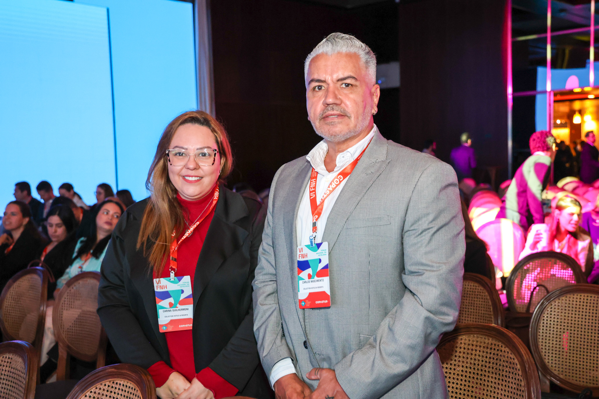 Carina Guilhermoni e Carlos Nascimento, da Collection Hotels & Resorts Carina Guilhermoni e Carlos Nascimento, da Collection Hotels & Resorts