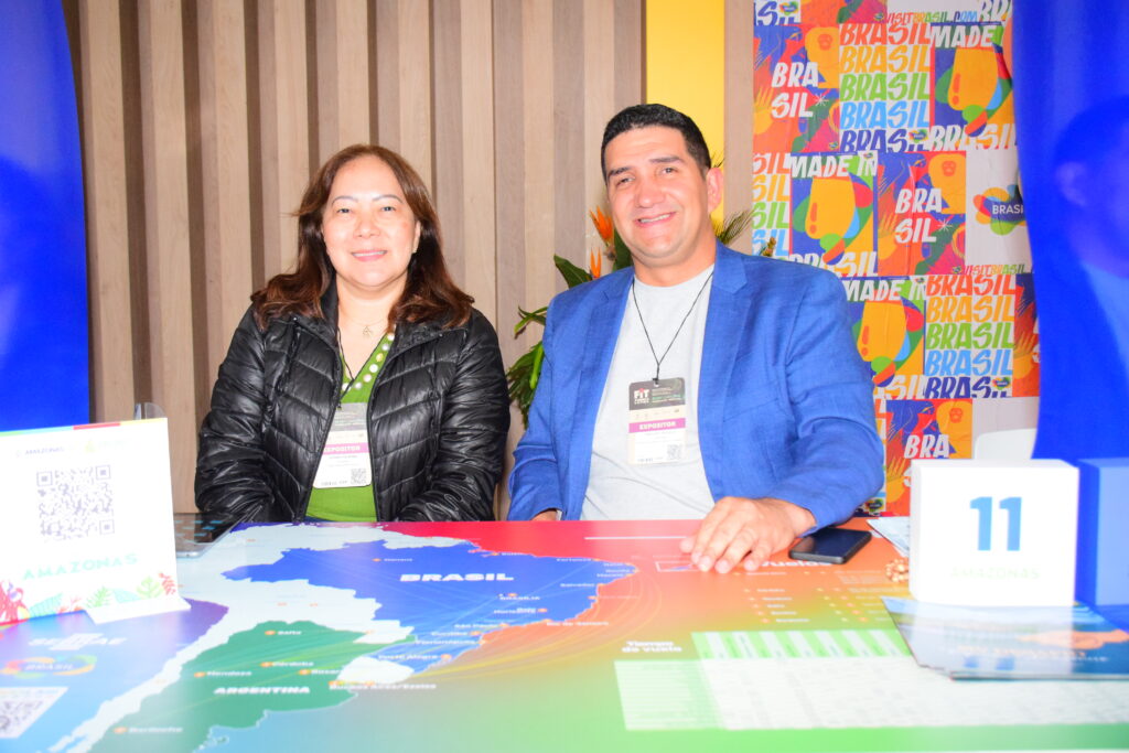 Claudia Silveira e Adelson Pacheco, do Amazonas