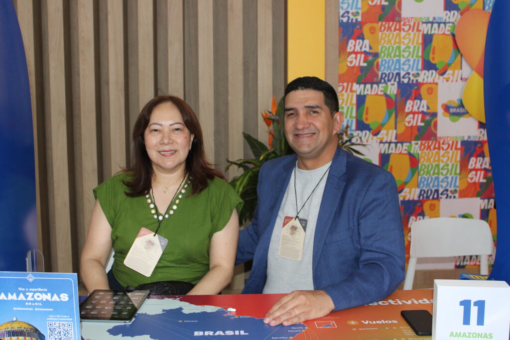 Claudia Silveira e Adelson Pacheco, do destino Amazonas