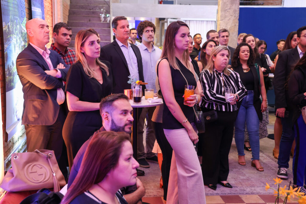 Convidados no evento da Universal Destinations