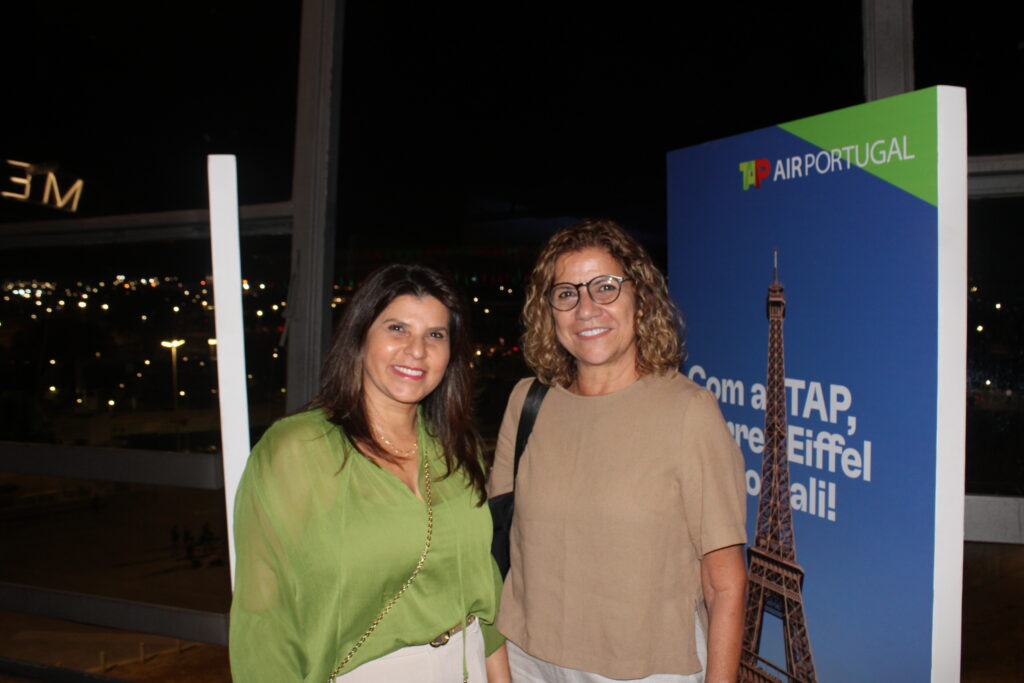 Cristina Bueno, da Ideias Turismo e Anne Araújo, da Clan Turismo