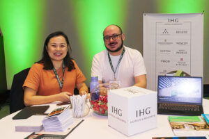 Daniella Navega e Bruno Aragão, da IHG