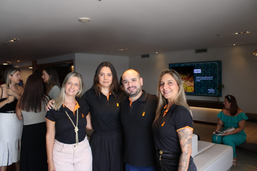 Danielle Rosa, Ivan Martins, Amanda Martins e Isadora Rosa, da BestBuy Travel