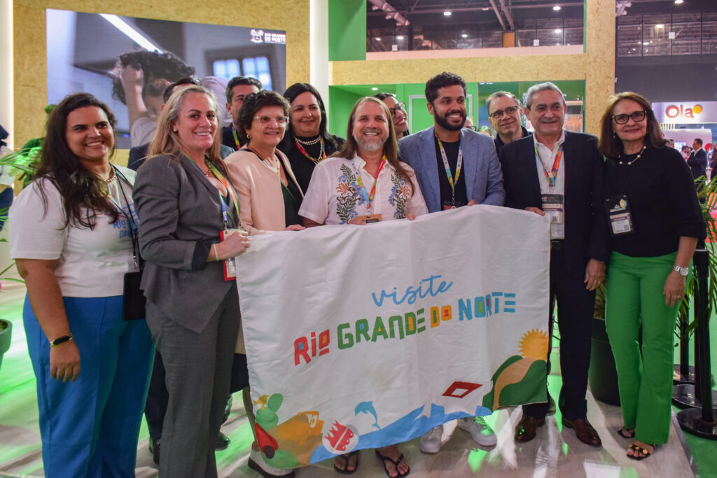 Delegação do Rio Grande do Norte no lançamento do voo