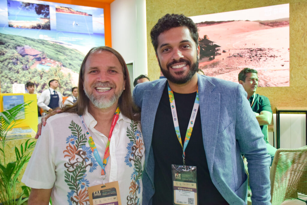 Dorgival Dantas, embaixador do turismo potiguar e Raoni Fernandes, diretor-presidente da Emprotur