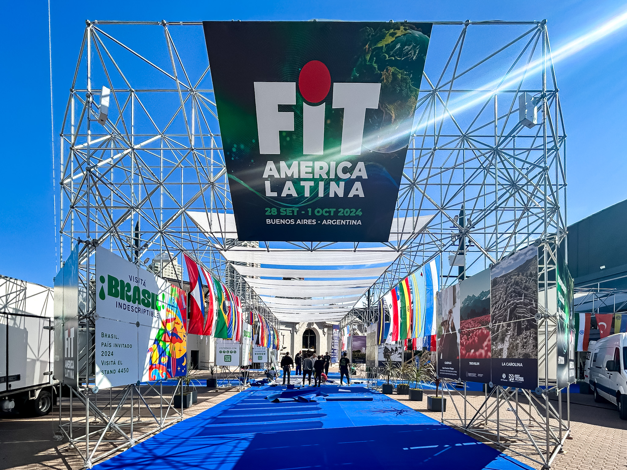 Entrada da FIT 2024 Entrada da FIT 2024