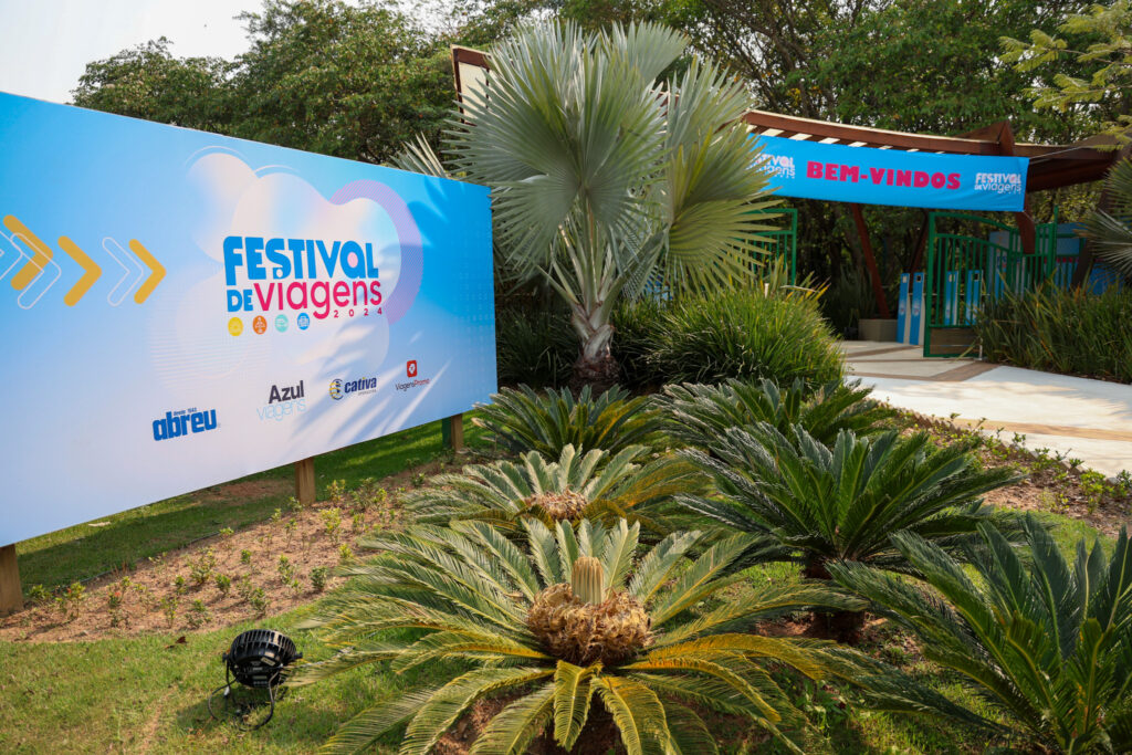 Entrada do Festival de Viagens