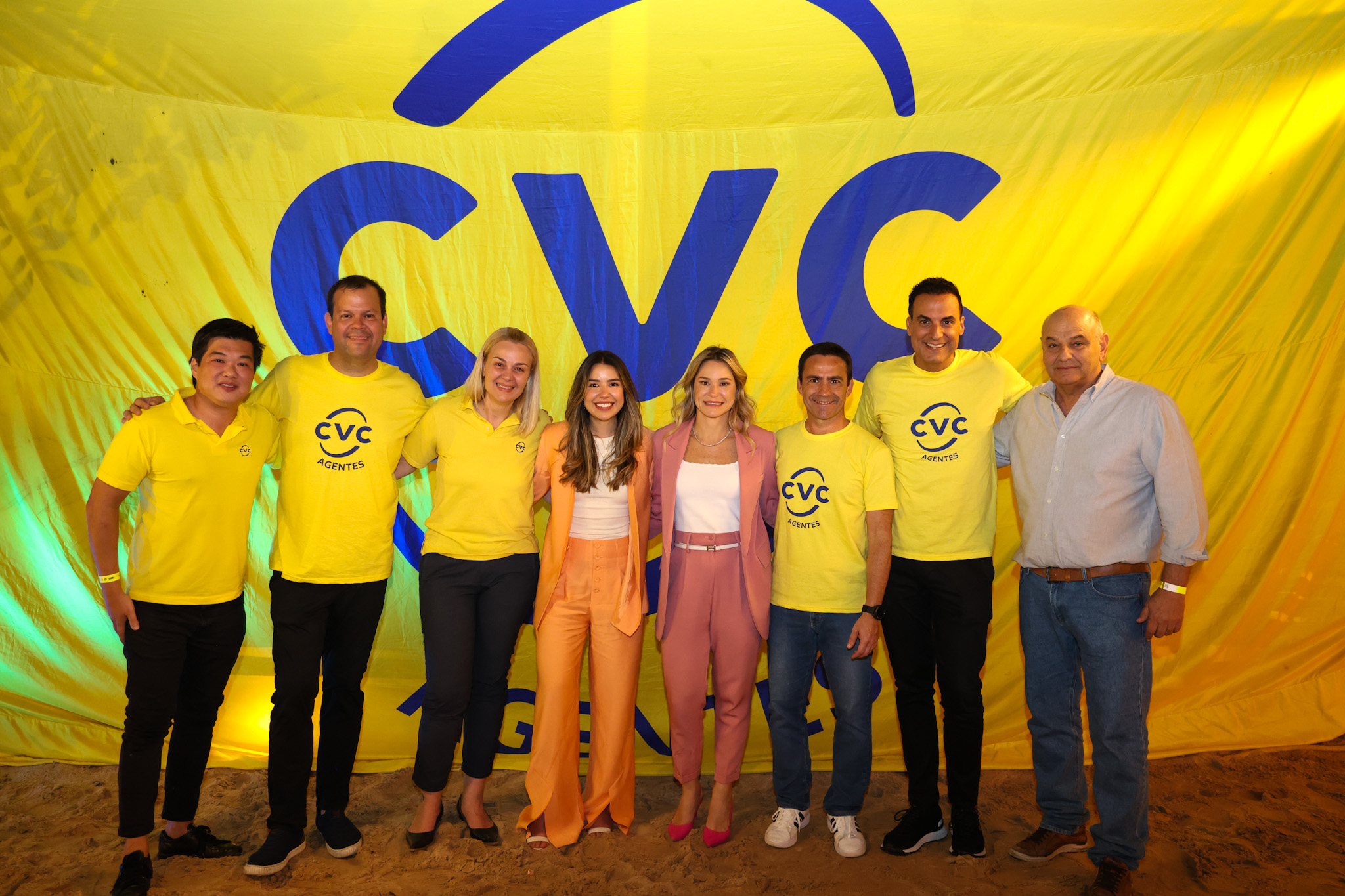 Equipe da CVC e Alagoas Equipe da CVC e Alagoas