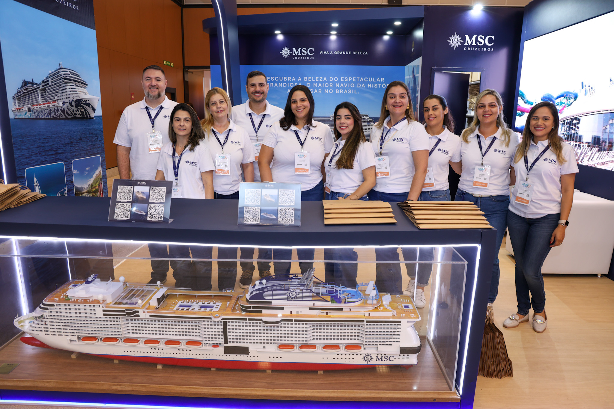 Equipe da MSC Cruzeiros Equipe da MSC Cruzeiros