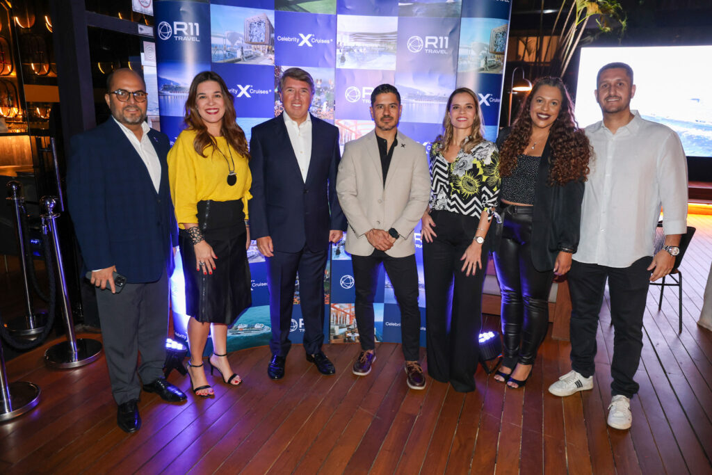Equipe da R11 e Celebrity Cruises