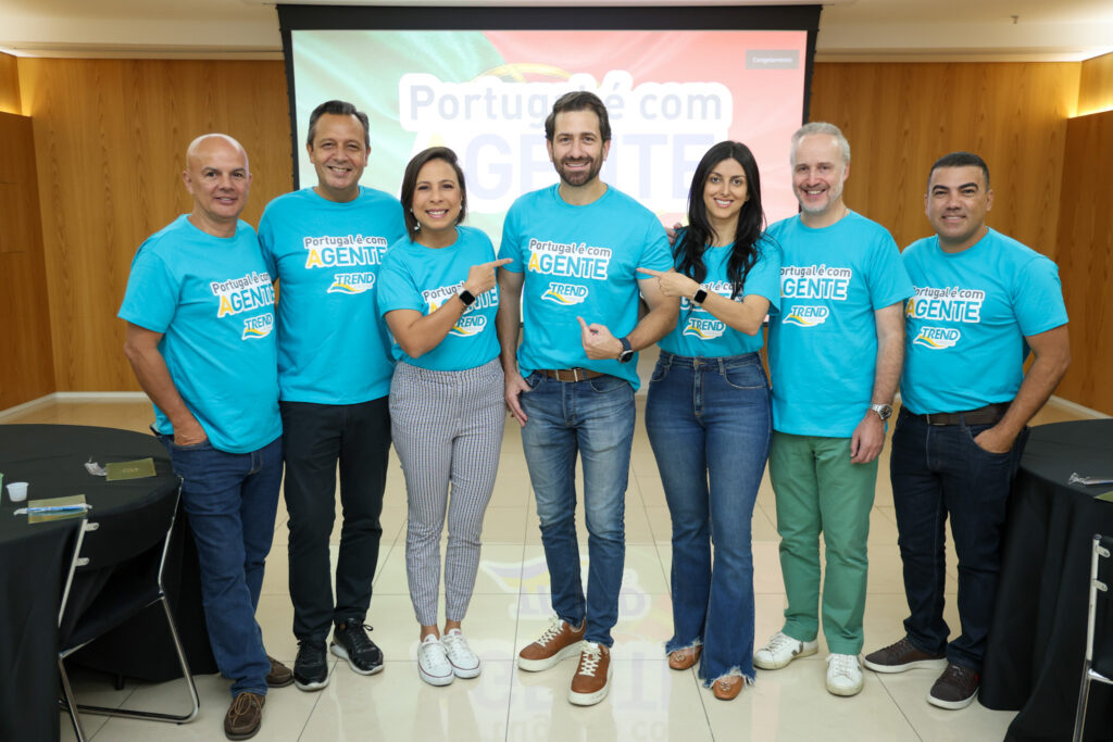 Equipe da Trend Viagens e parceiros de Portugal