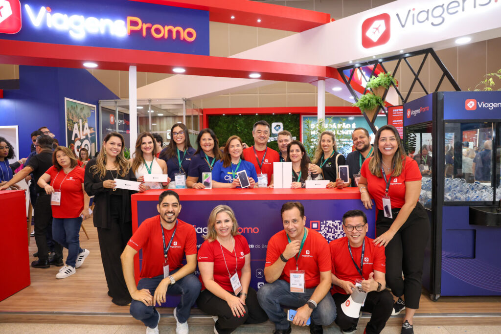 Equipe da ViagensPromo com premiados
