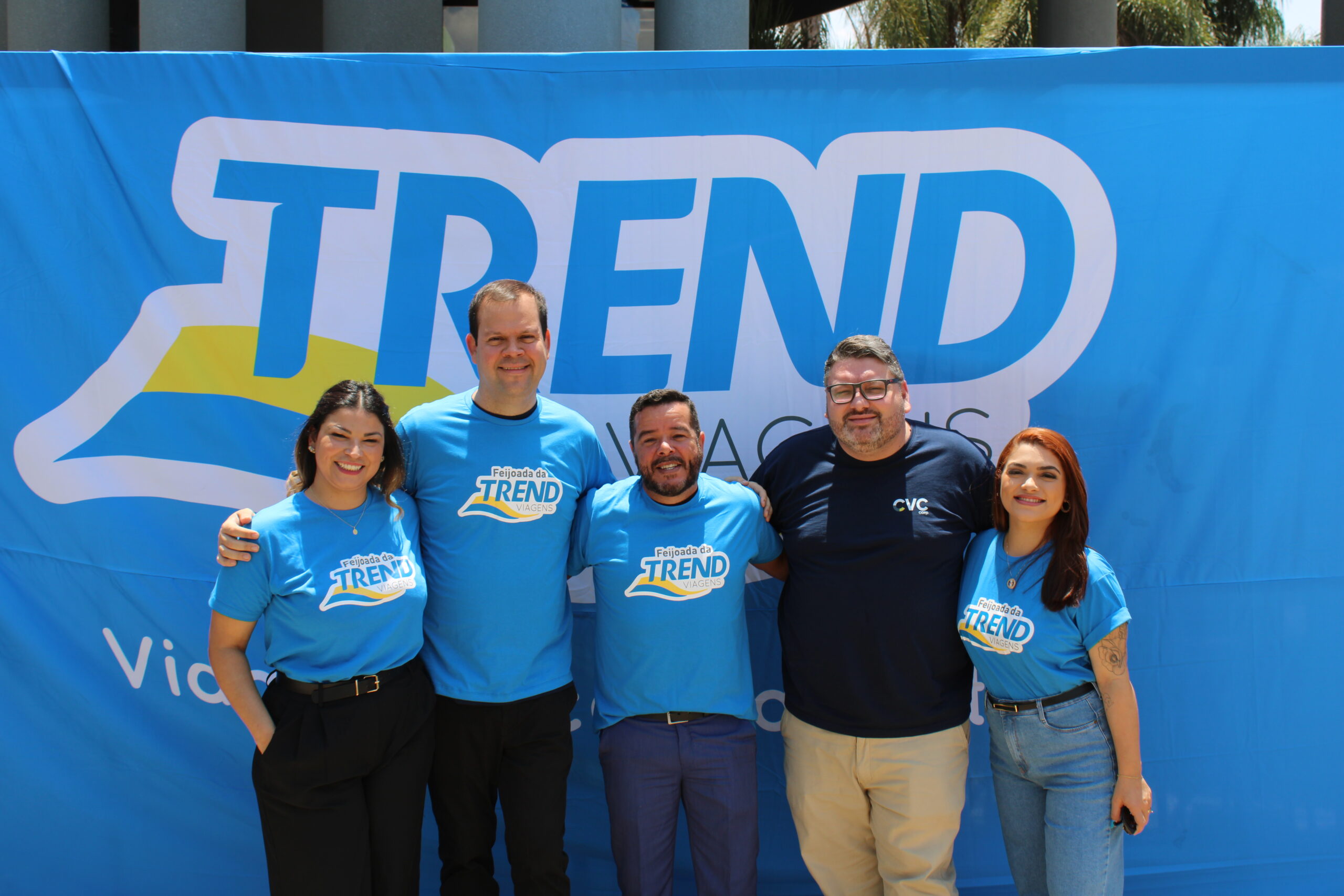 Equipe de produto da Trend junto com Gramado Parks