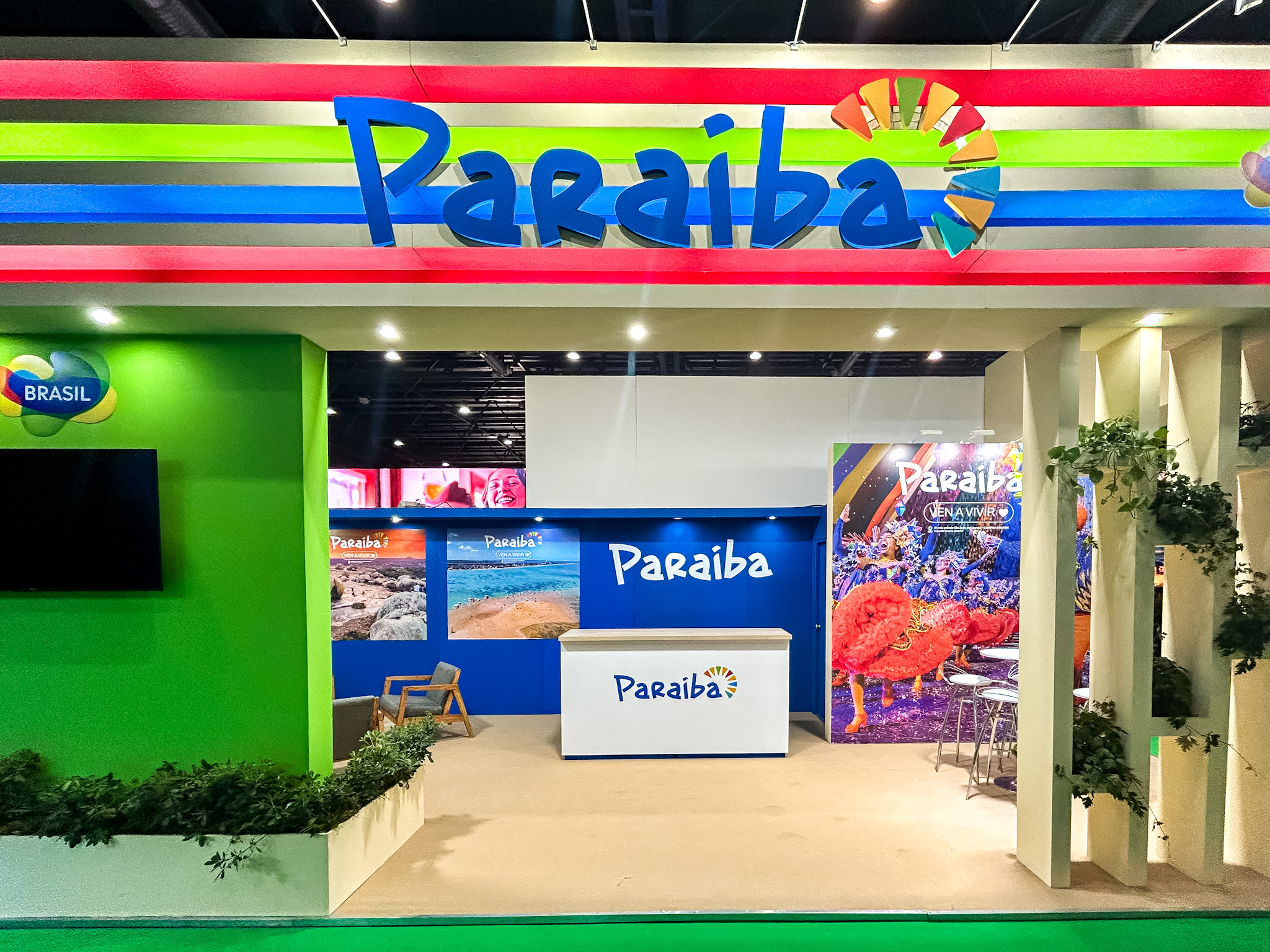Estande da Paraíba na FIT 2024 Estande da Paraíba na FIT 2024