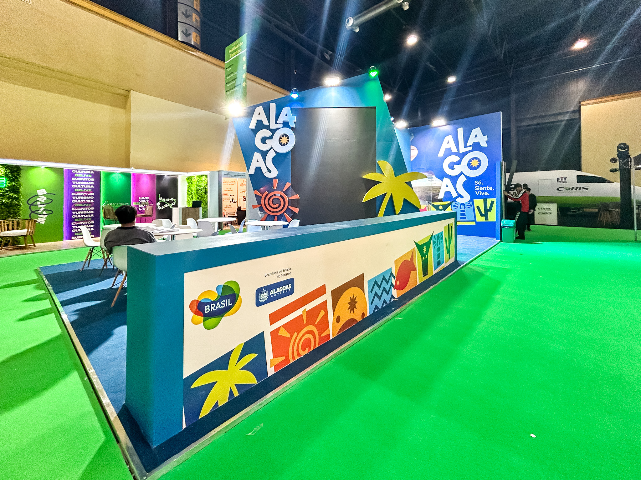 Estande de Alagoas na FIT 2024 Estande de Alagoas na FIT 2024