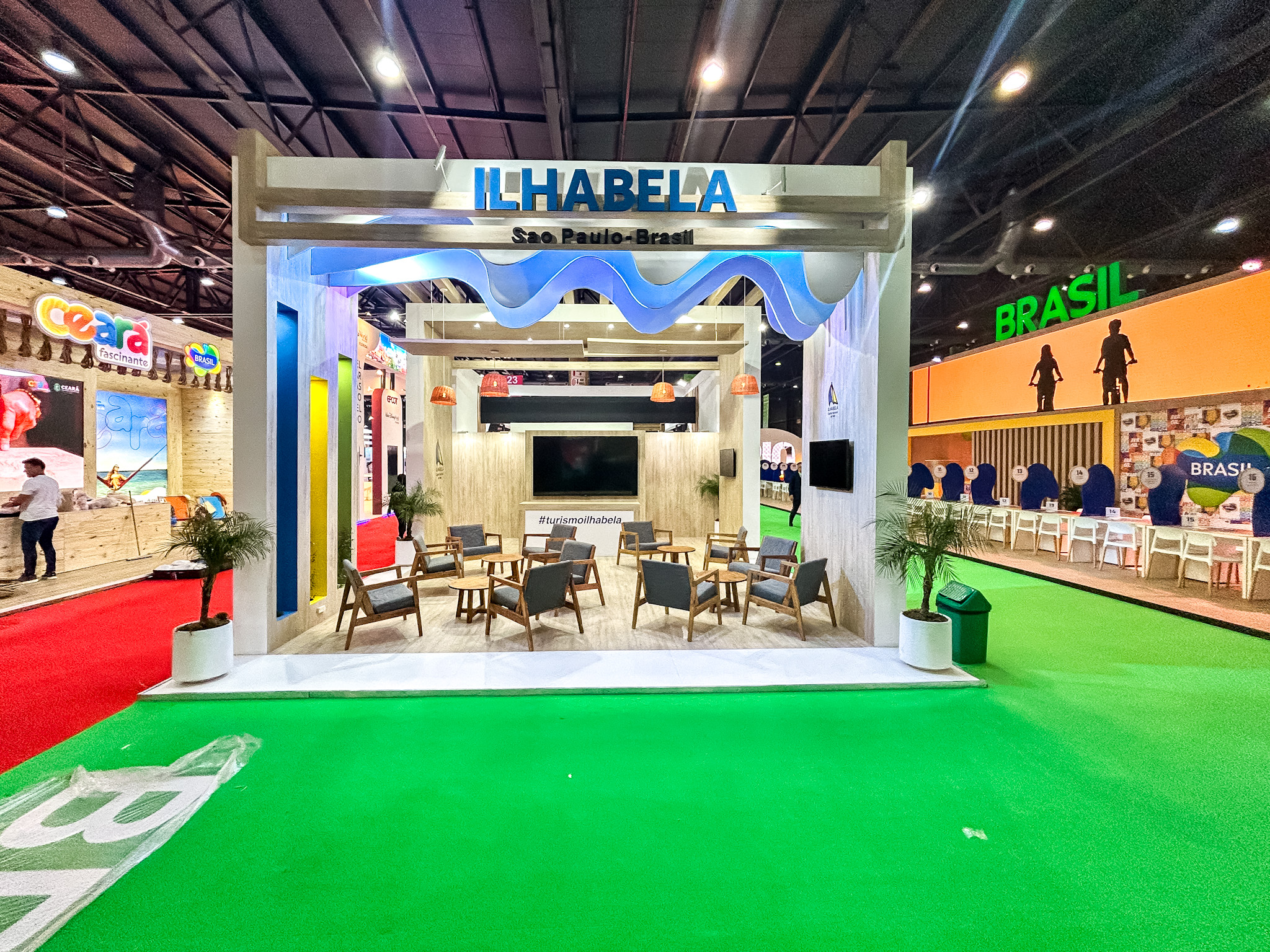 Estande de Ilhabela na FIT 2024 Estande de Ilhabela na FIT 2024