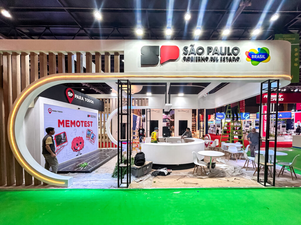 Estande de São Paulo na FIT 2024