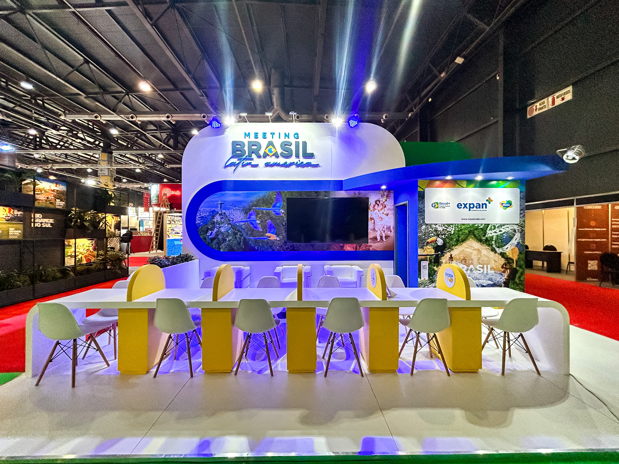 Estande do Meeting Brasil Estande do Meeting Brasil