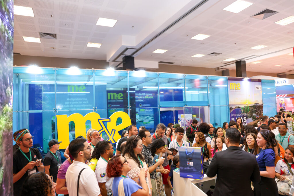 Estande do Mercado&Eventos na Abav Expo