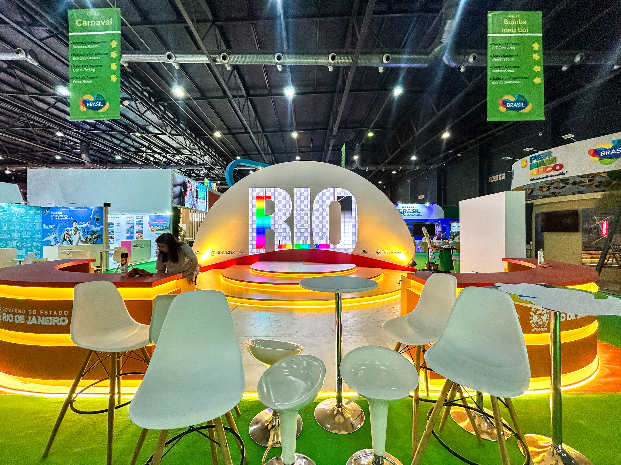 Estande do Rio de Janeiro na FIT 2024 Estande do Rio de Janeiro na FIT 2024
