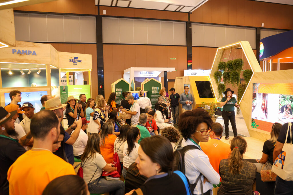 Estande do Sebrae