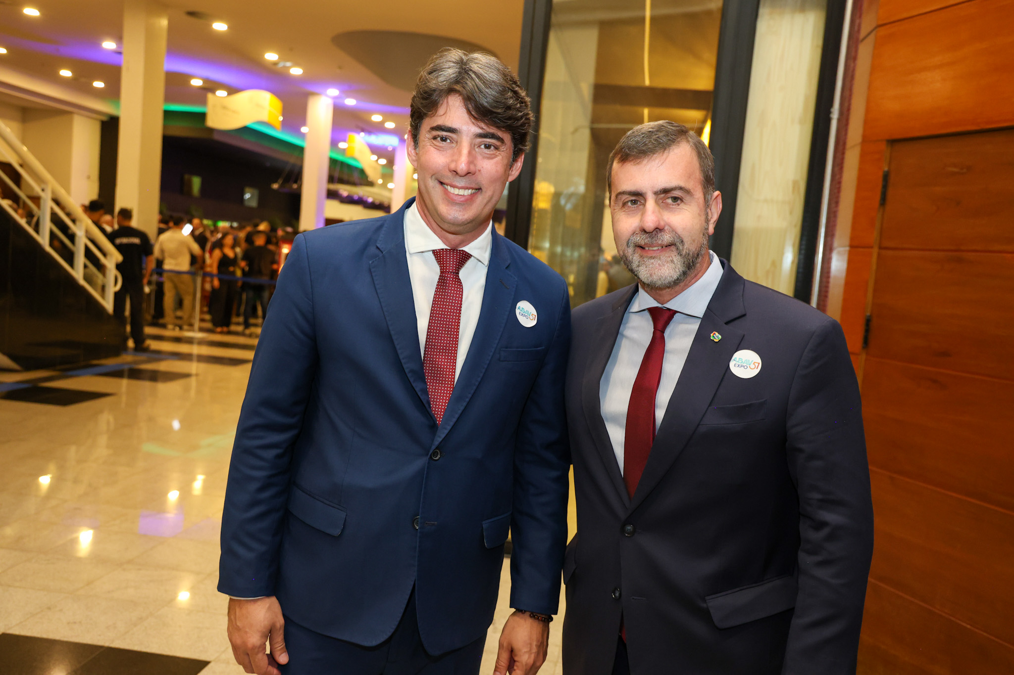 Fabrício Amaral e Marcelo Freixo