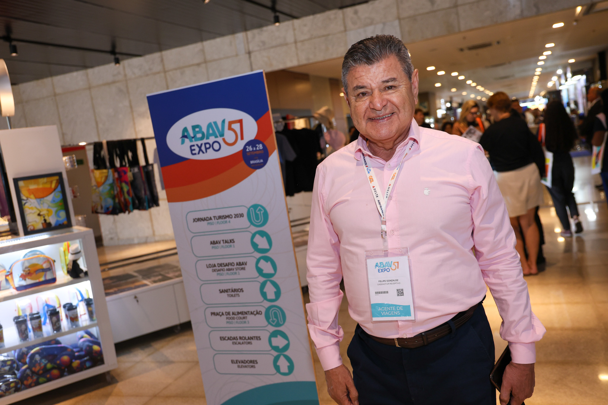 Felipe Gonzales, do Cassino Tour Receptivo