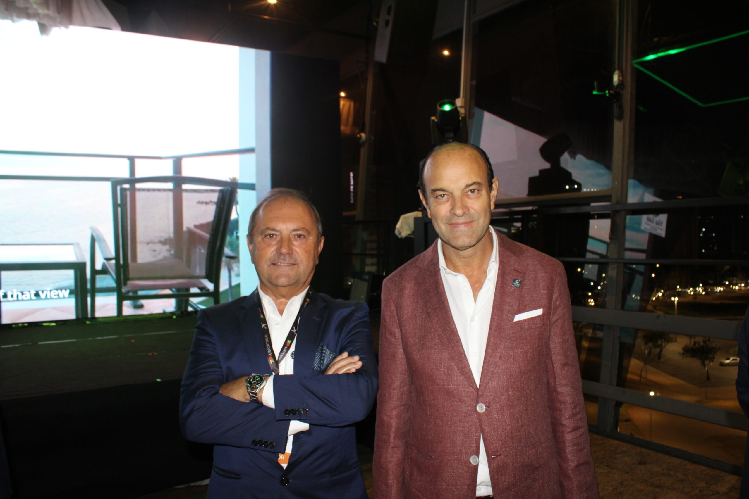Francisco Gomes, da Hotéis Cristaldo e Pedro Ribeiro, da Vila Galé Francisco Gomes, da Hotéis Cristaldo e Pedro Ribeiro, da Vila Galé
