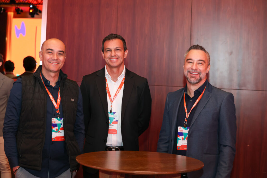 Franklin Gomes, Alexandre Pinto e Renato Kiste, da Shift