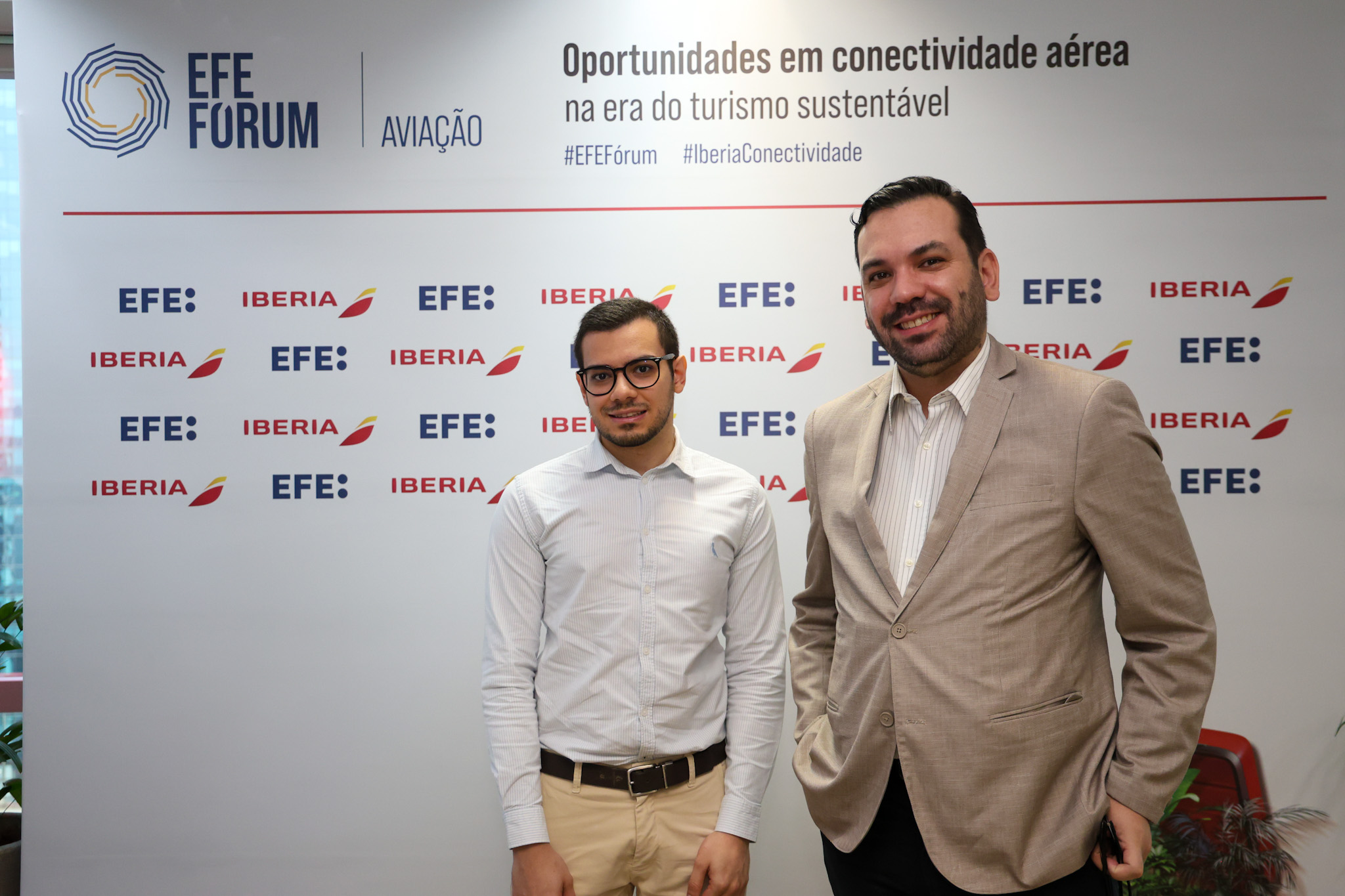Gabriel Valentino e Fabio Zelenski , do Visite São Paulo Convention Bureau