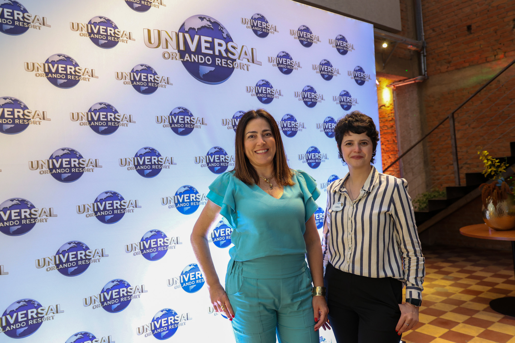 Gabriella Cavalheiro e Caroll Almeida, da Universal Destinations Gabriella Cavalheiro e Caroll Almeida, da Universal Destinations