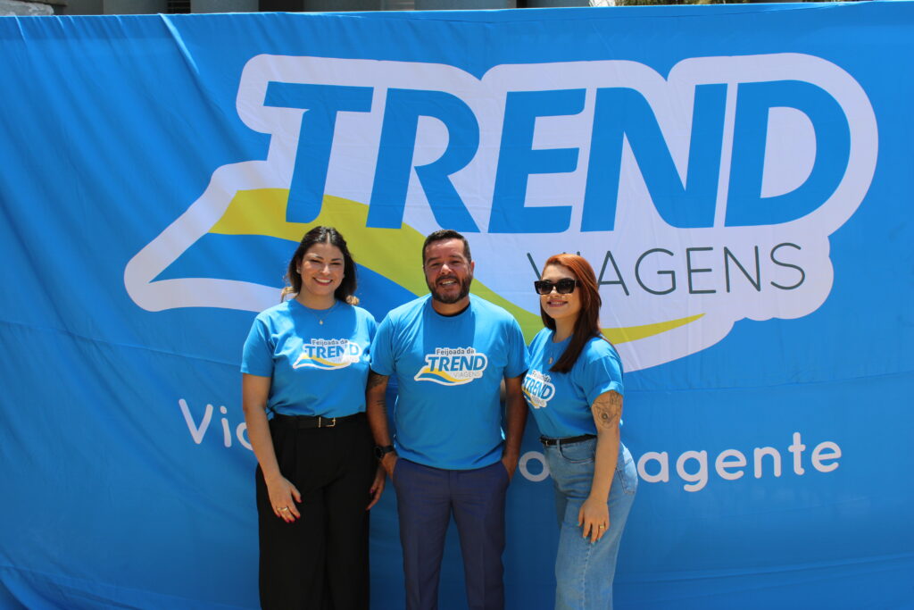 Gentil Cysneiros, Gabriela Zanatta e Ewelly Morando, da Gramado Parks