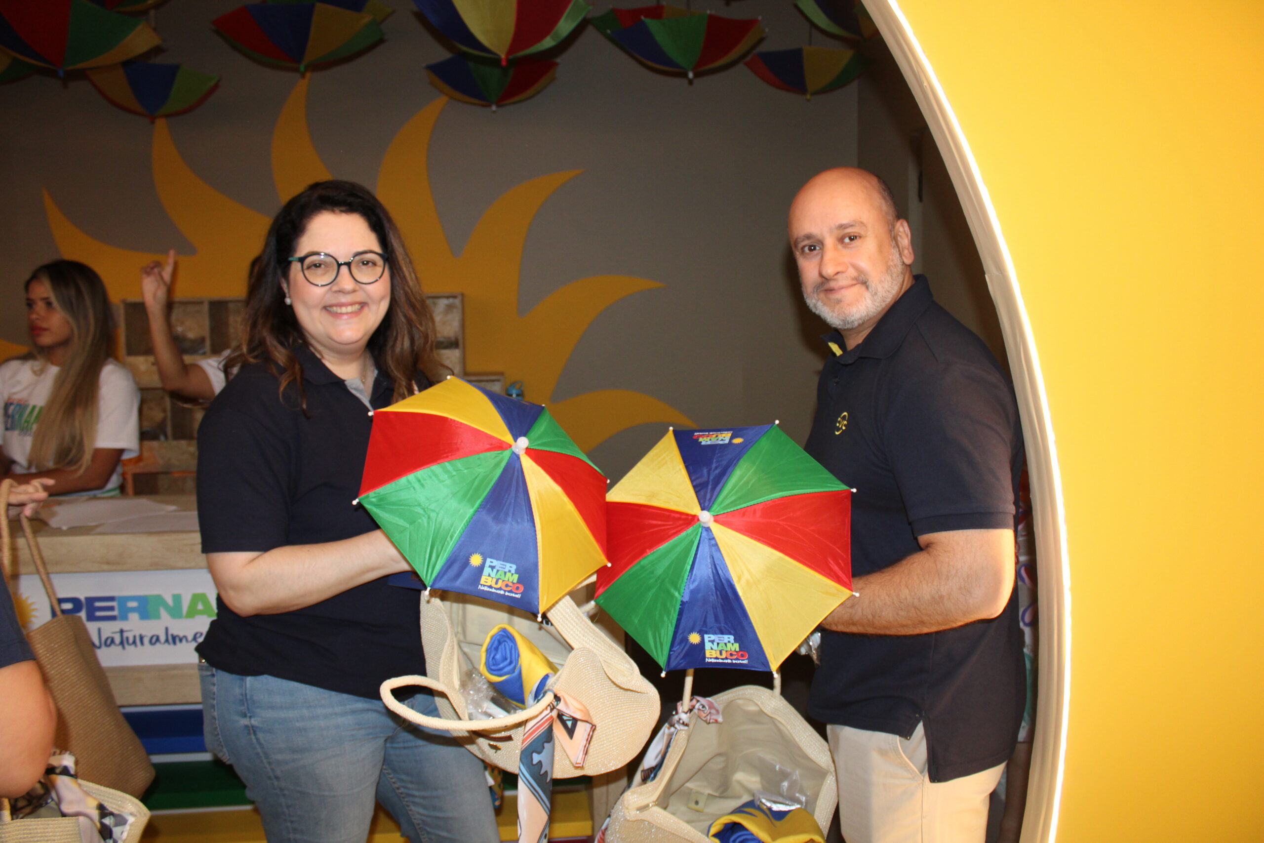 Fernanda Franco e Rogério Costa, da CVC Fernanda Franco e Rogério Costa, da CVC