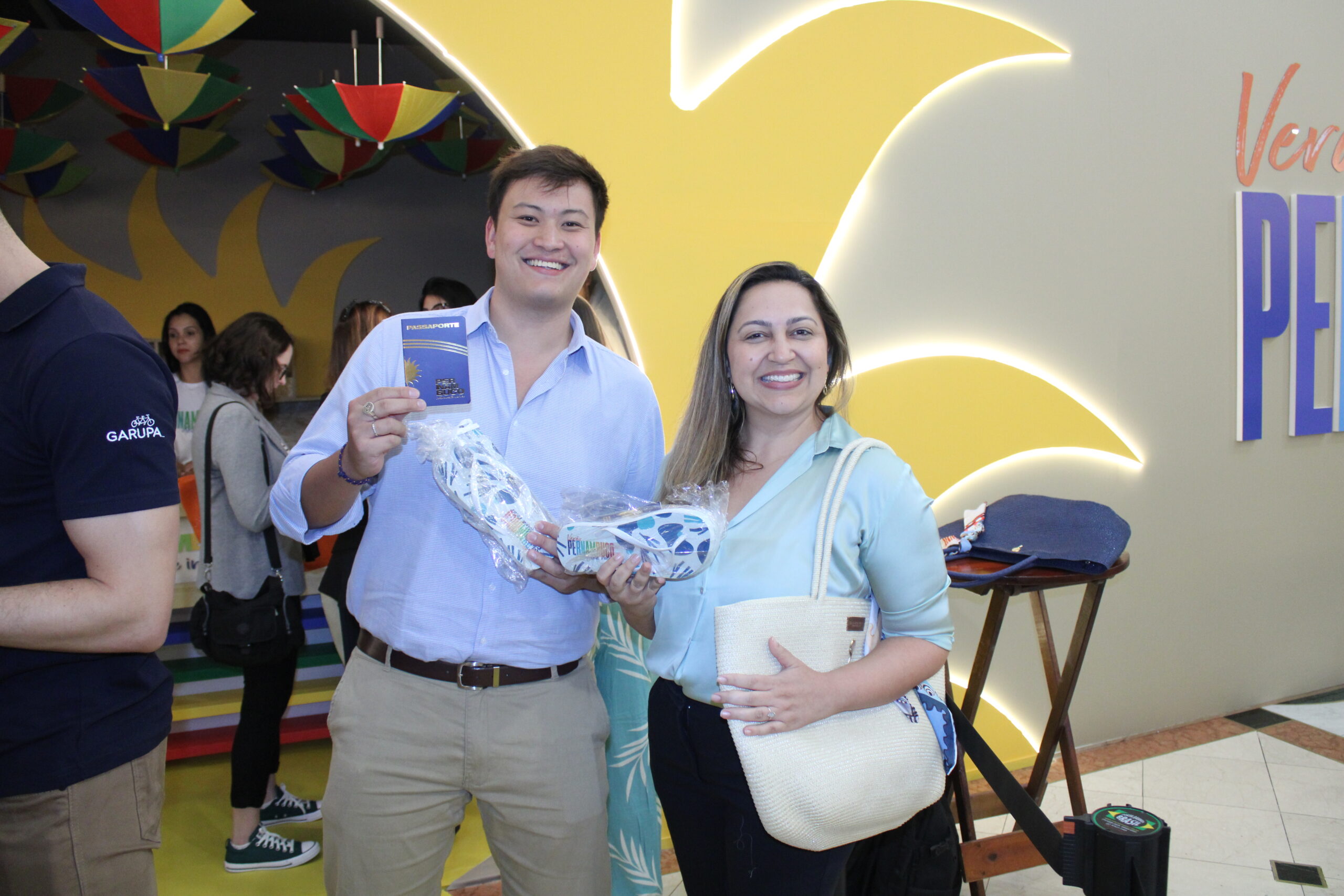 Pedro Murayama e Suelda Vicente, da TAP Pedro Murayama e Suelda Vicente, da TAP
