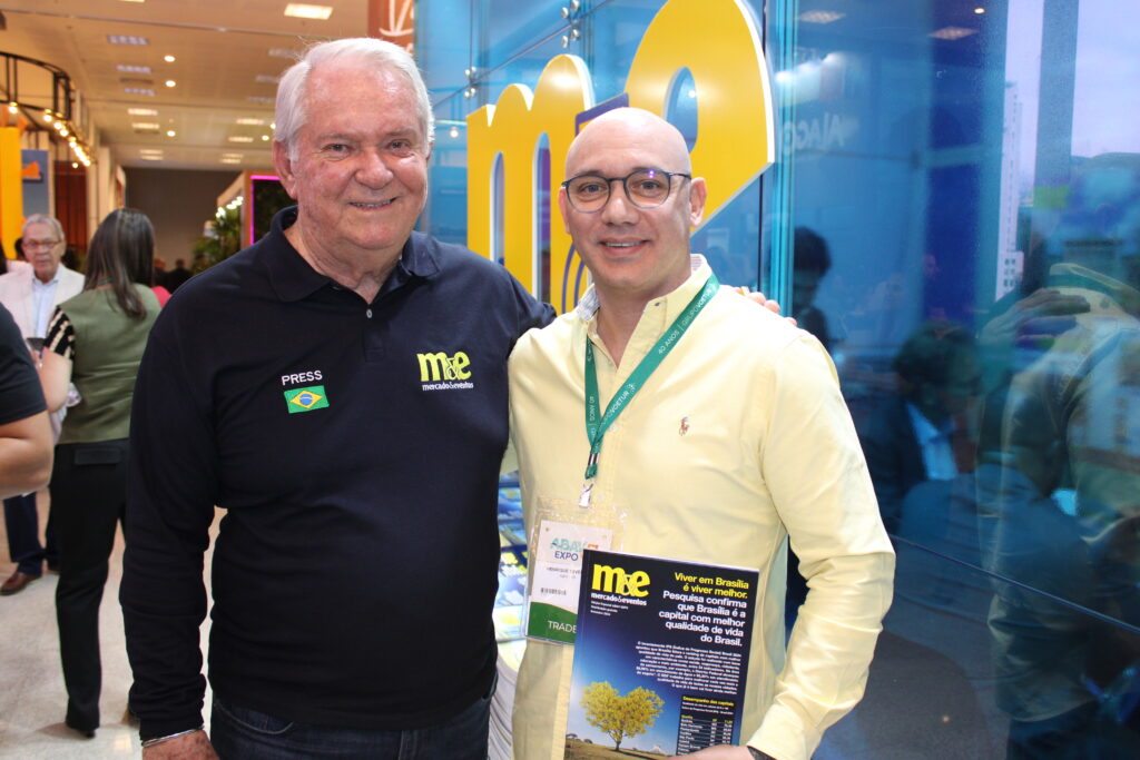 Roy Taylor, do M&E com Henrique Severien, da Abih DF