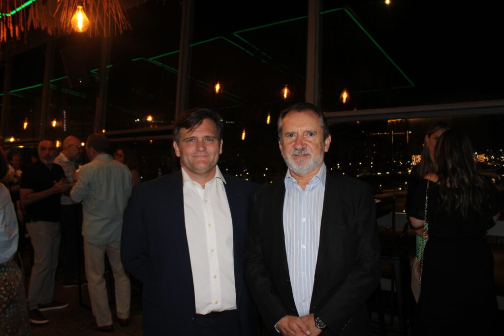 Juan Djedjeian e Roberto Luiz, da Inframérica