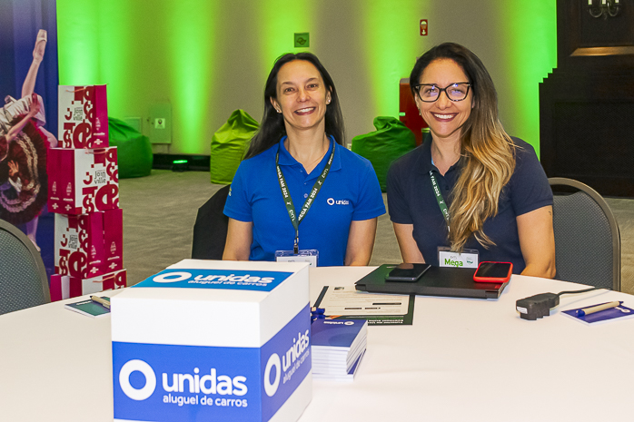 Juliana Souza e Cristina Barbosa, da Unidas