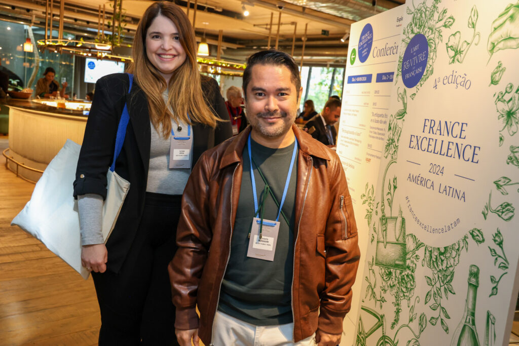 Larissa Zocal, da GSP Atlanta e Humberto Murakami, da Get Out N About Travel