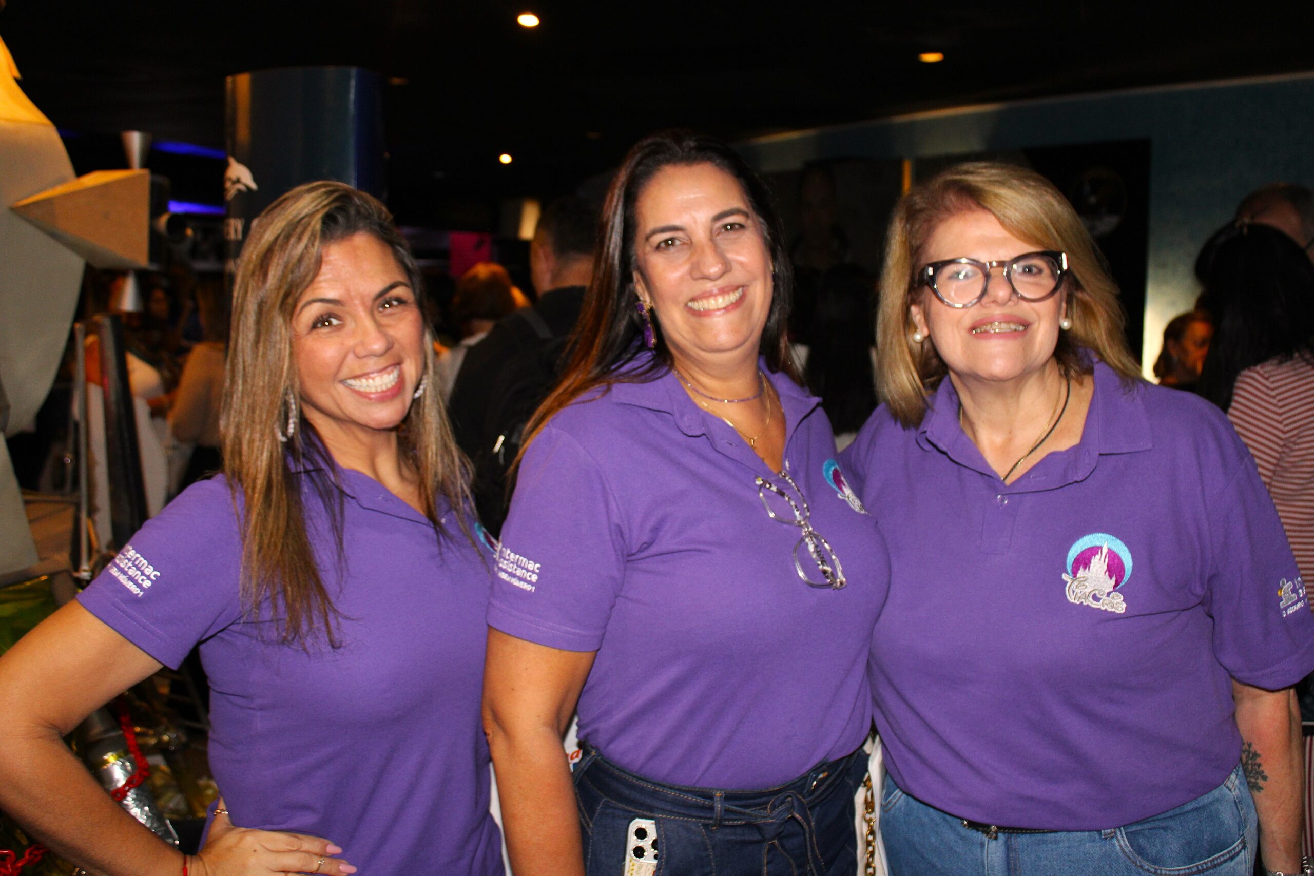 Luciana Farah, Cristiana Chao e Katia Glória, da Tia Cris Viagens Luciana Farah, Cristiana Chao e Katia Glória, da Tia Cris Viagens