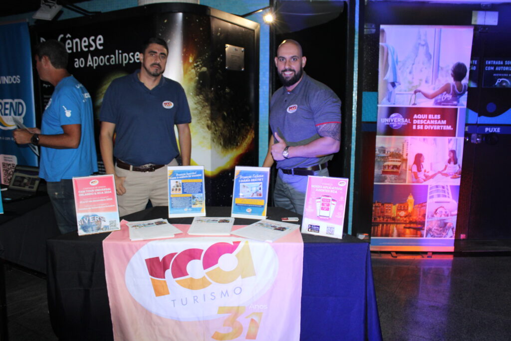 Luis Galino e Rodrigo Barcellos, da RCA Turismo