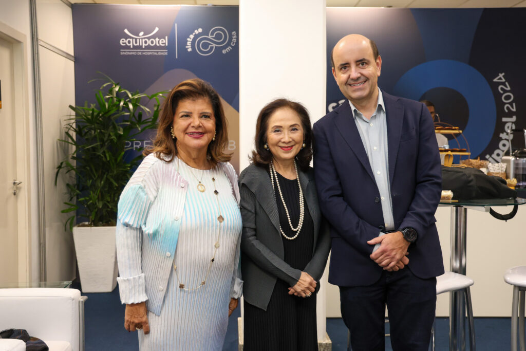 Luiza Trajano, Chieko Aoki e Antônio Dias