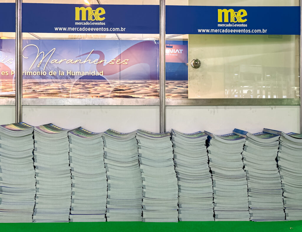 Mais de seis mil exemplares da revista Mercado & Eventos serão distribuídas na FIT 2024