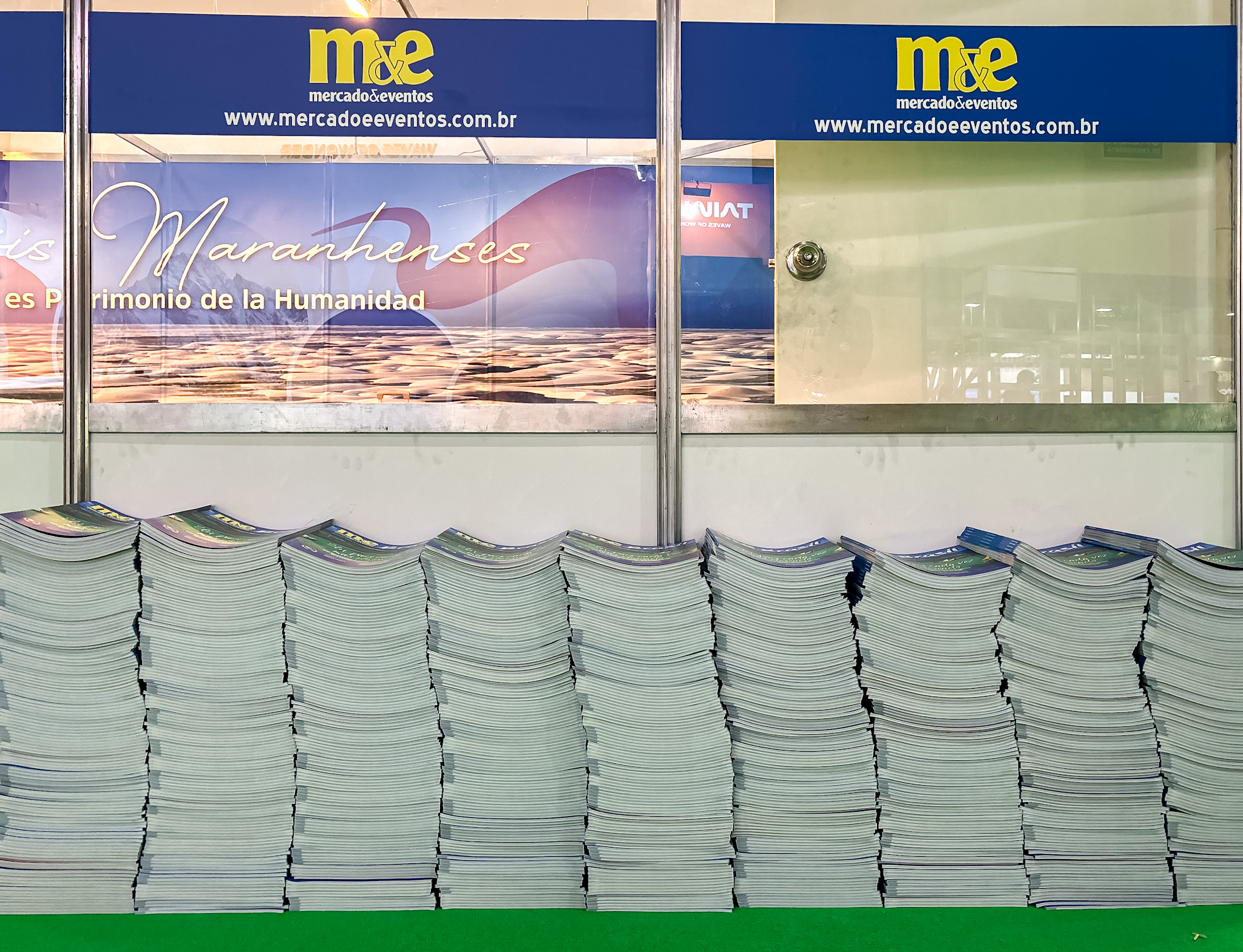 Mais de seis mil exemplares da revista Mercado & Eventos serão distribuídas na FIT 2024 Mais de seis mil exemplares da revista Mercado & Eventos serão distribuídas na FIT 2024