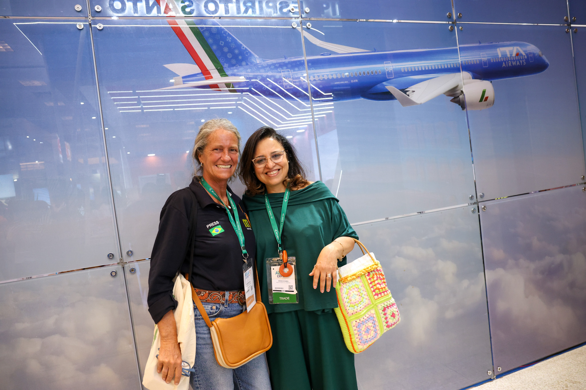 Mari Masgrau, do M&E, e Mônica Samia, da MZA Desenvolvimento Mari Masgrau, do M&E, e Mônica Samia, da MZA Desenvolvimento
