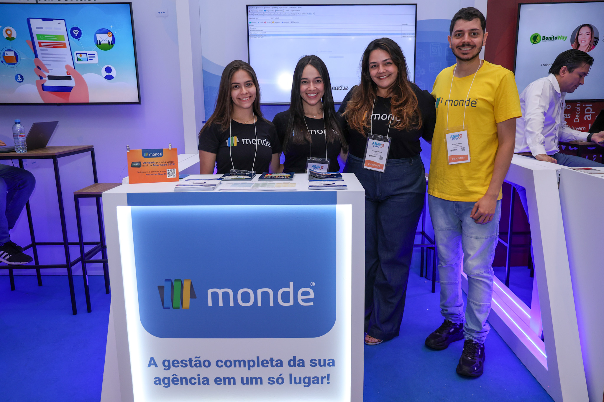 Maria Zanetti, Carla Santos, Paula Sasseron e Rodolfo Disero, da Monde Maria Zanetti, Carla Santos, Paula Sasseron e Rodolfo Disero, da Monde