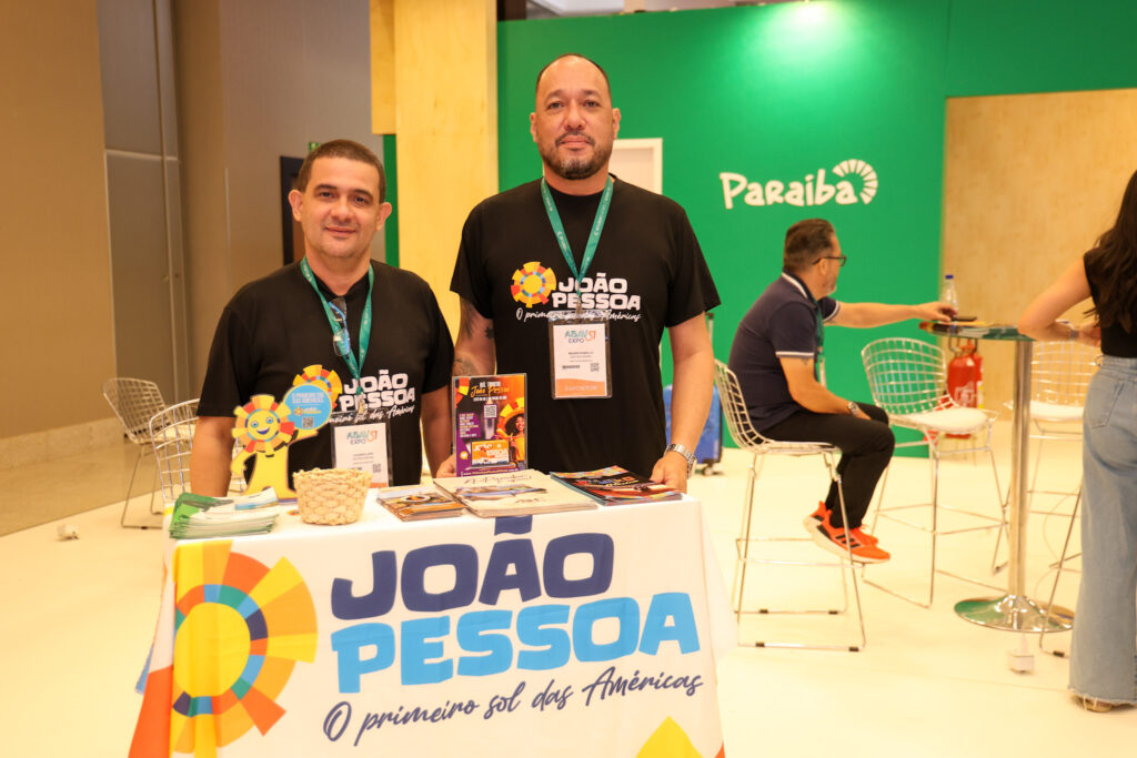 Mauro Soares e Luciano José, da Sectur-João Pessoa