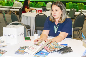 O Grupo Wish participou das rodadas de negócios, apresentando seus produtos aos agentes de viagens