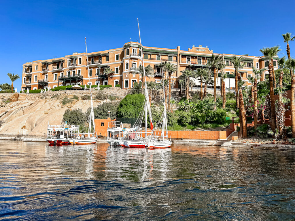 O hotel Old Cataract é considerado o mais luxuoso de Aswan O hotel Old Cataract é considerado o mais luxuoso de Aswan